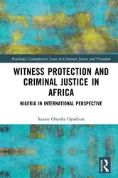 Book cover of Witness Protection and Criminal Justice in Africa by Suzzie Oyakhire