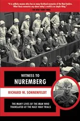 Book cover of Witness to Nuremberg by Richard W. Sonnenfeldt