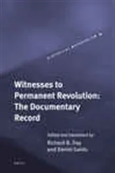 Book cover of Witnesses to Permanent Revolution by Richard Day