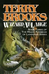Book cover of Wizard at Large by Terry Brooks