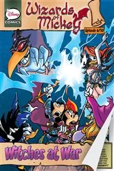 Book cover of Wizards of Mickey #6: Witches at War by Stefano Ambrosio