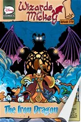 Book cover of Wizards of Mickey #7: The Iron Dragon by Stefano Ambrosio