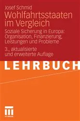 Book cover of Wohlfahrtsstaaten im Vergleich (3rd ed.) by Josef Schmid