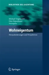 Book cover of Wohneigentum by Michael Voigtländer