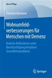 Book cover of Wohnumfeldverbesserungen für Menschen mit Demenz by Christine Naumann