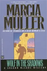 Book cover of Wolf in the Shadows by Marcia Muller