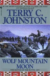 Book cover of Wolf Mountain Moon by Terry C. Johnston