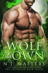 Book cover of Wolf of her Own by N.J. Walters