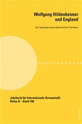 Book cover of Wolfgang Hildesheimer und England by Hans-Gert Roloff