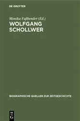 Book cover of Wolfgang Schollwer (2nd ed.) by Monika Faßbender