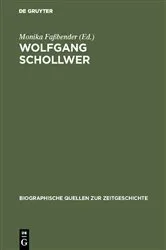 Book cover of Wolfgang Schollwer by Monika Faßbender