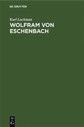 Book cover of Wolfram von Eschenbach (5th ed.) by Karl Lachman