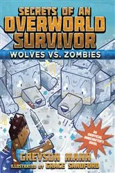 Book cover of Wolves vs. Zombies by Greyson Mann
