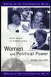 Book cover of Women and Political Power by Simon Henig