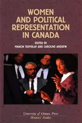 Book cover of Women and Political Representation in Canada by Unknown