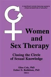 Book cover of Women and Sex Therapy by Ellen Cole