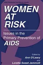 Book cover of Women at Risk by O'Leary, PhD, Ann