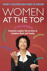 Book cover of Women at the Top by Diane F. Halpern