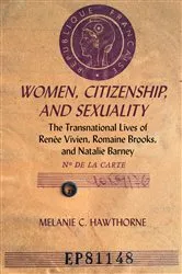 Book cover of Women, Citizenship, and Sexuality by Melanie C. Hawthorne