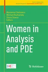 Book cover of Women in Analysis and PDE by Marianna Chatzakou