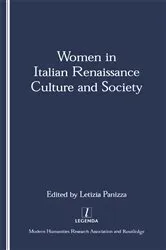 Book cover of Women in Italian Renaissance Culture and Society by Letizia Panizza