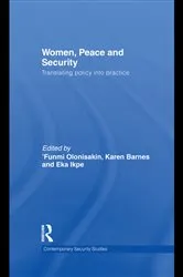 Book cover of Women, Peace and Security by Funmi Olonisakin