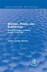 Book cover of Women, Power and Subversion (Routledge Revivals) by Judith Lowder Newton