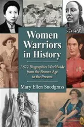 Book cover of Women Warriors in History by Mary Ellen Snodgrass