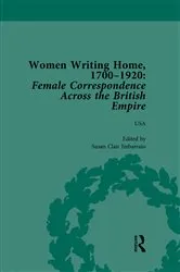Book cover of Women Writing Home, 1700-1920 Vol 6 by Klaus Stierstorfer