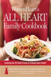 Book cover of WomenHeart's All Heart Family Cookbook by Kathy Kastan
