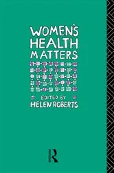 Book cover of Women's Health Matters by Dr Helen Roberts