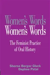 Book cover of Women's Words by Sherna Berger Gluck