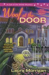 Book cover of Woof at the Door by Laura Morrigan
