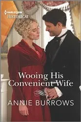 Book cover of Wooing His Convenient Wife by Annie Burrows