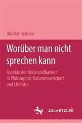 Book cover of Worüber man nicht sprechen kann by Dirk Vanderbeke