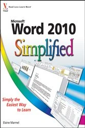 Book cover of Word 2010 Simplified by Elaine Marmel