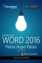 Book cover of Word 2016 Passo Dopo Passo by Handz Valentin