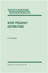 Book cover of Word Frequency Distributions by R. Harald Baayen