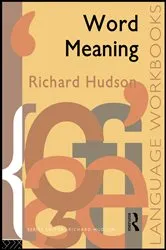 Book cover of Word Meaning by Richard Hudson