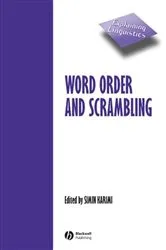 Book cover of Word Order and Scrambling by Unknown