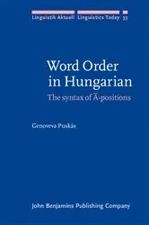 Book cover of Word Order in Hungarian by Genoveva Puskás