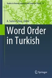 Book cover of Word Order in Turkish by Unknown