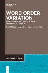 Book cover of Word Order Variation by Unknown