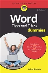 Book cover of Word Tipps und Tricks für Dummies (2nd ed.) by Rainer W. Schwabe