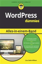 Book cover of WordPress Alles-in-einem-Band für Dummies by Lisa Sabin-Wilson