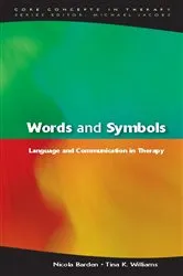 Book cover of Words and Symbols by Nicola Barden