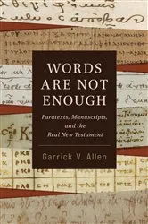 Book cover of Words Are Not Enough by Garrick V. Allen