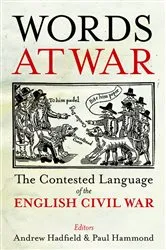 Book cover of Words at War by Andrew Hadfield