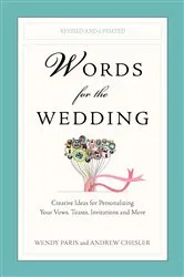 Book cover of Words for the Wedding by Wendy Paris