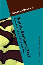 Book cover of Words, Grammar, Text by Unknown